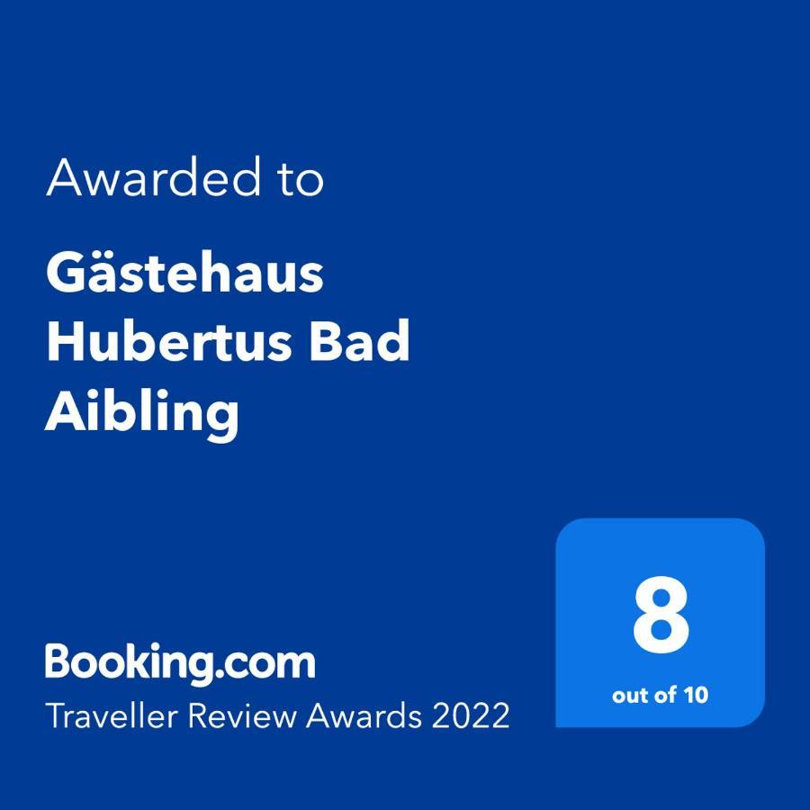 Gaestehaus Hubertus Bad Aibling Exterior foto